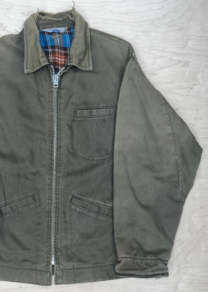 GREEN WORKWEAR JACKET