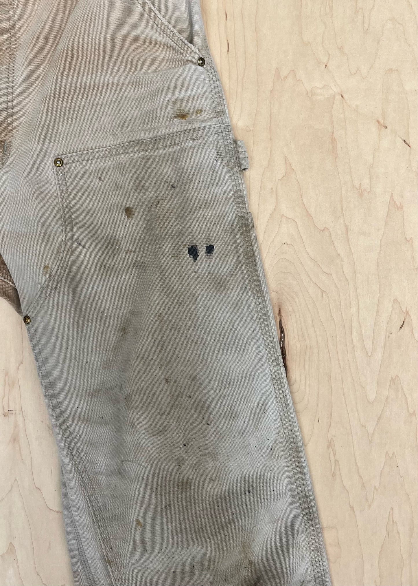 KHAKI CARHARTT PAINTERS WORKWEAR PANTS