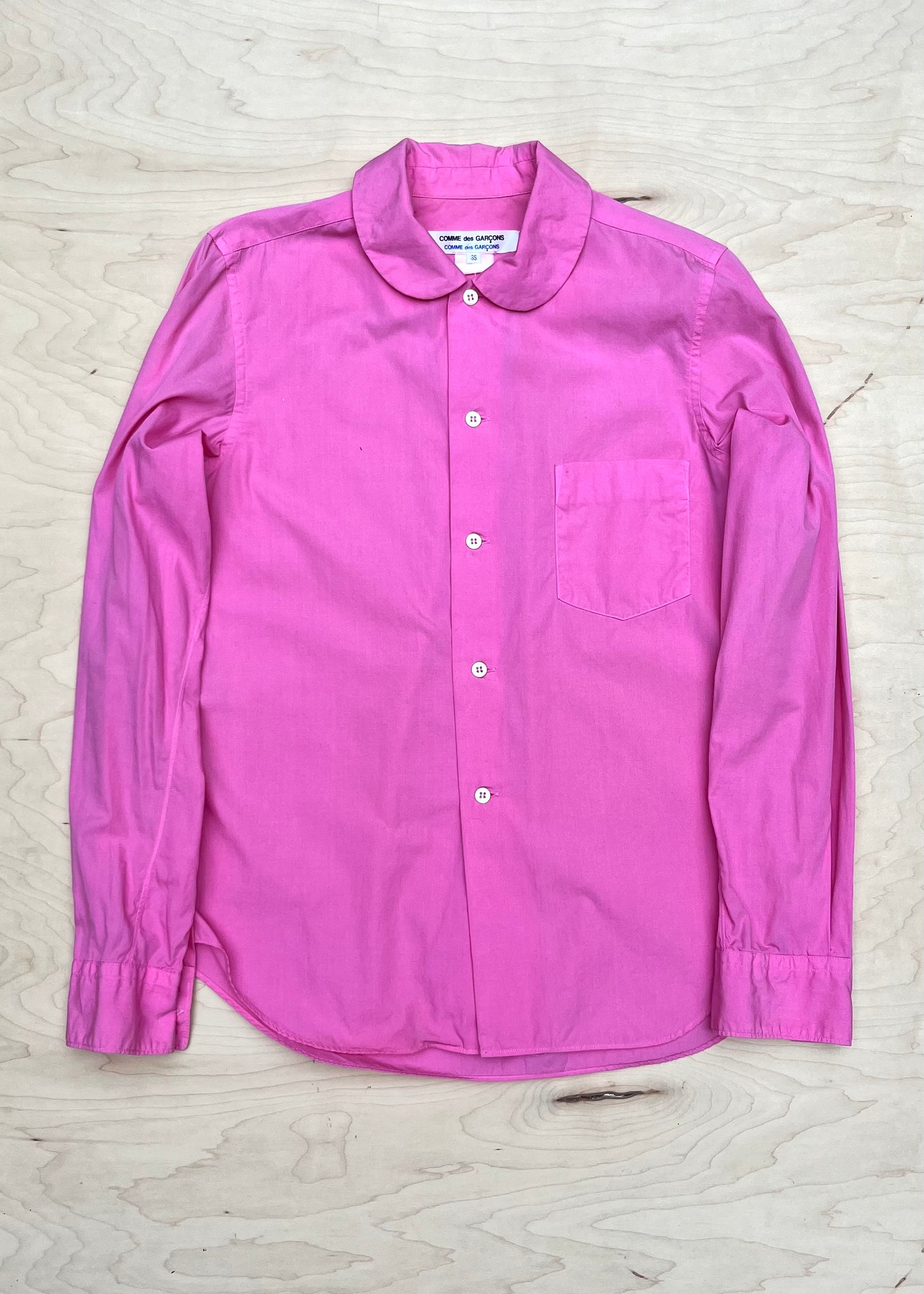 COMME DE GARÇONS COLLARED BUTTONDOWN