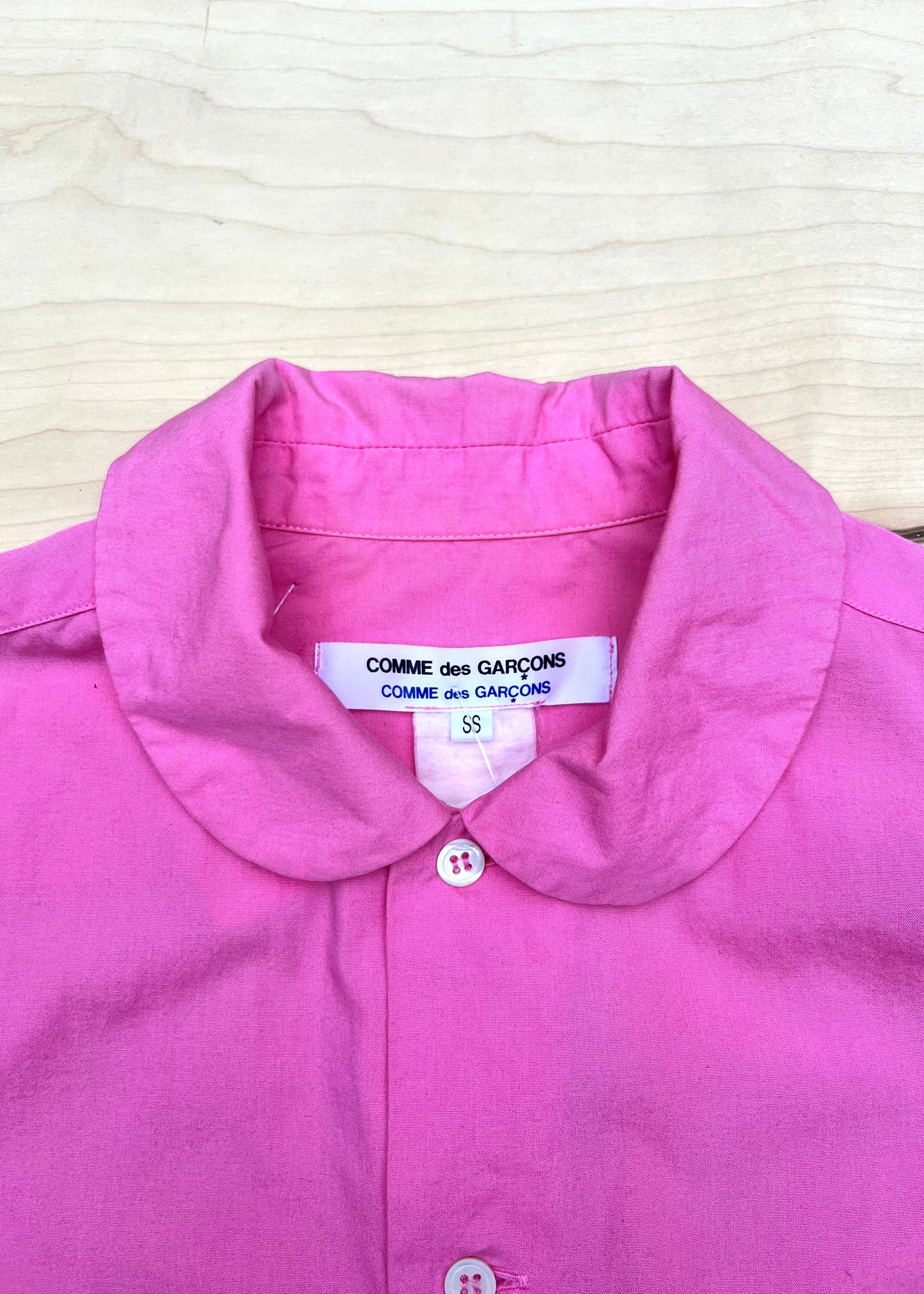 COMME DE GARÇONS COLLARED BUTTONDOWN