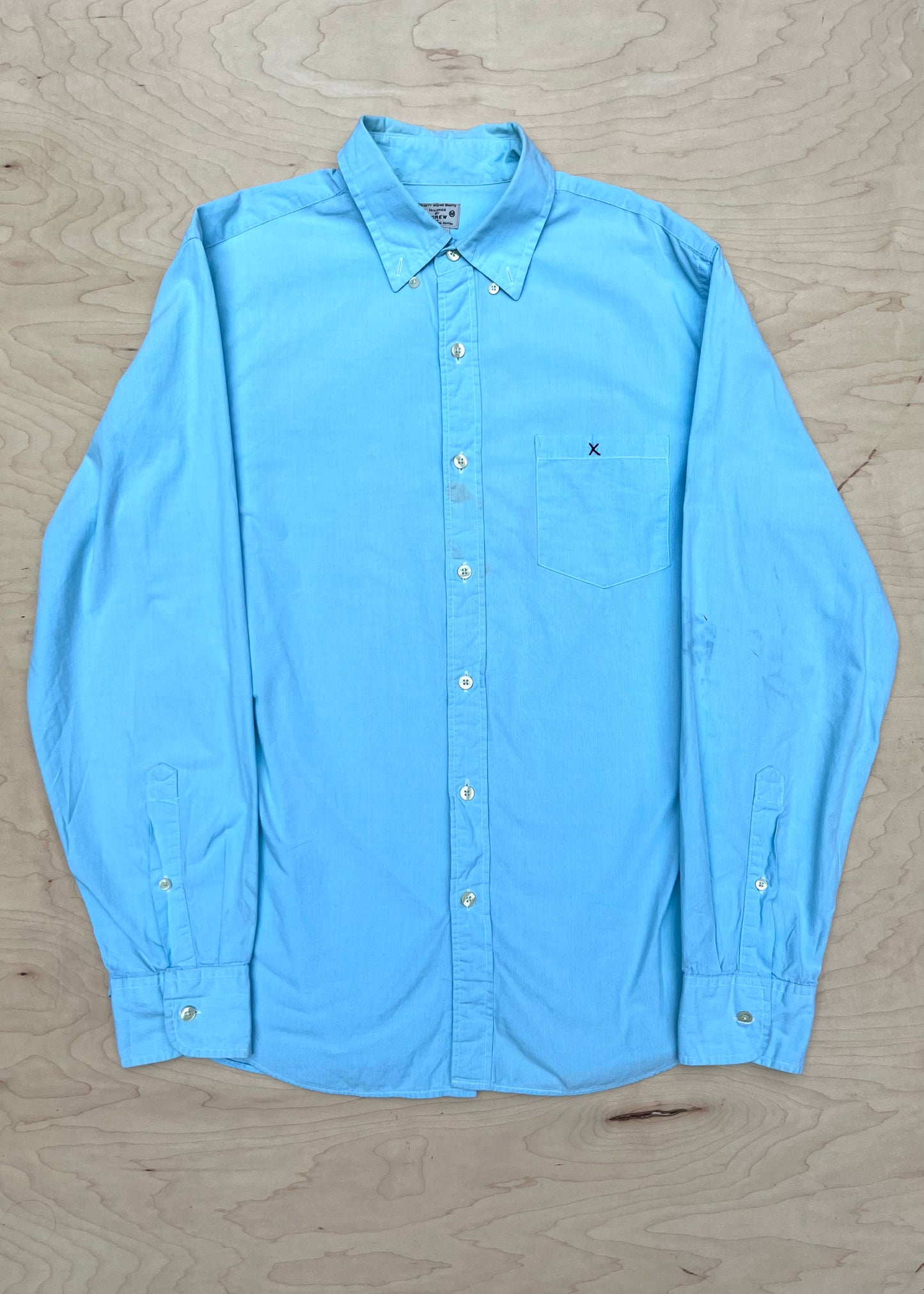 BABY BLUE STRIPED BUTTONDOWN