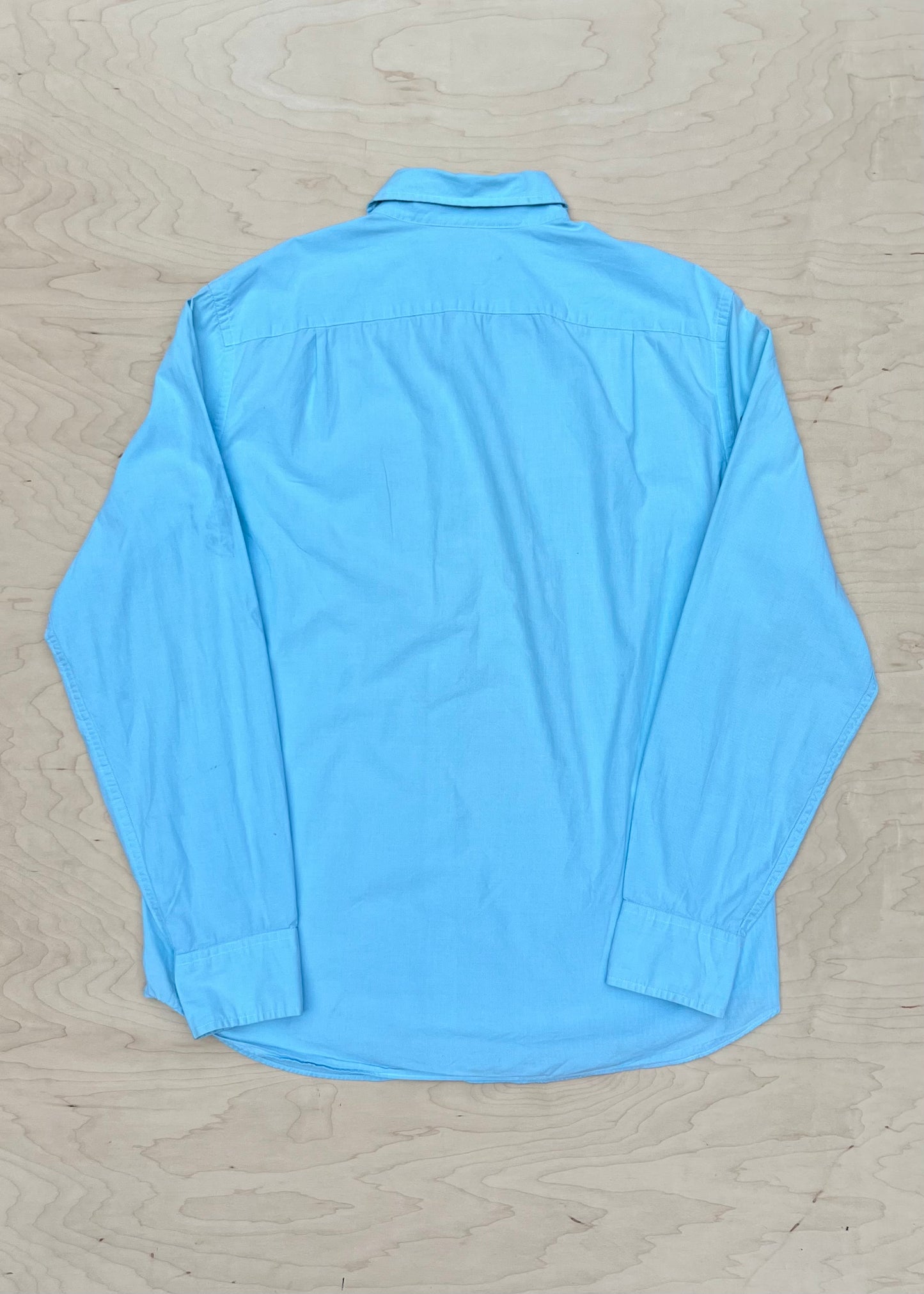 BABY BLUE STRIPED BUTTONDOWN