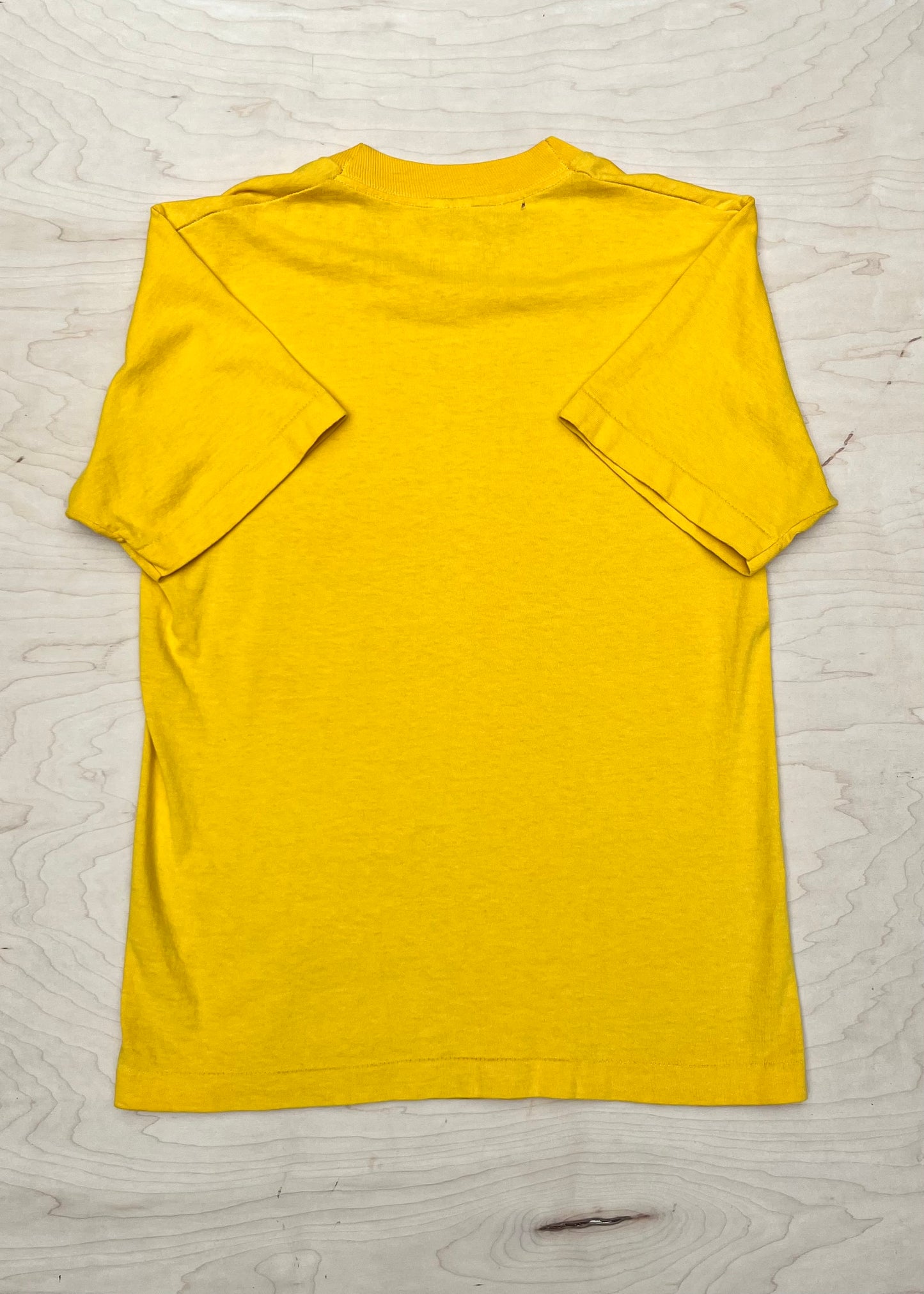 YELLOW FRUIT OF THE LOOM TEE