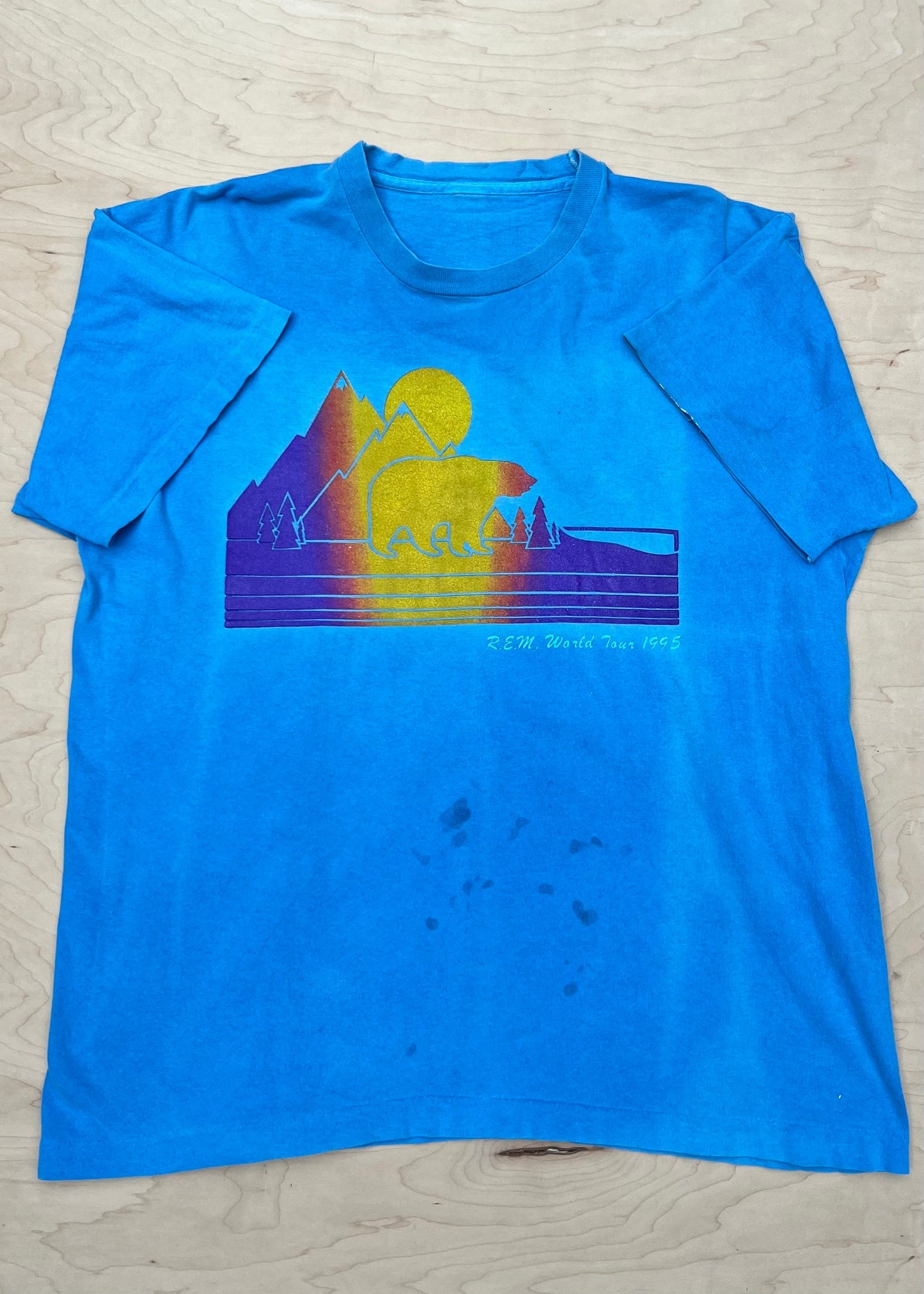 BABY BLUE REM 1995 TOUR TEE