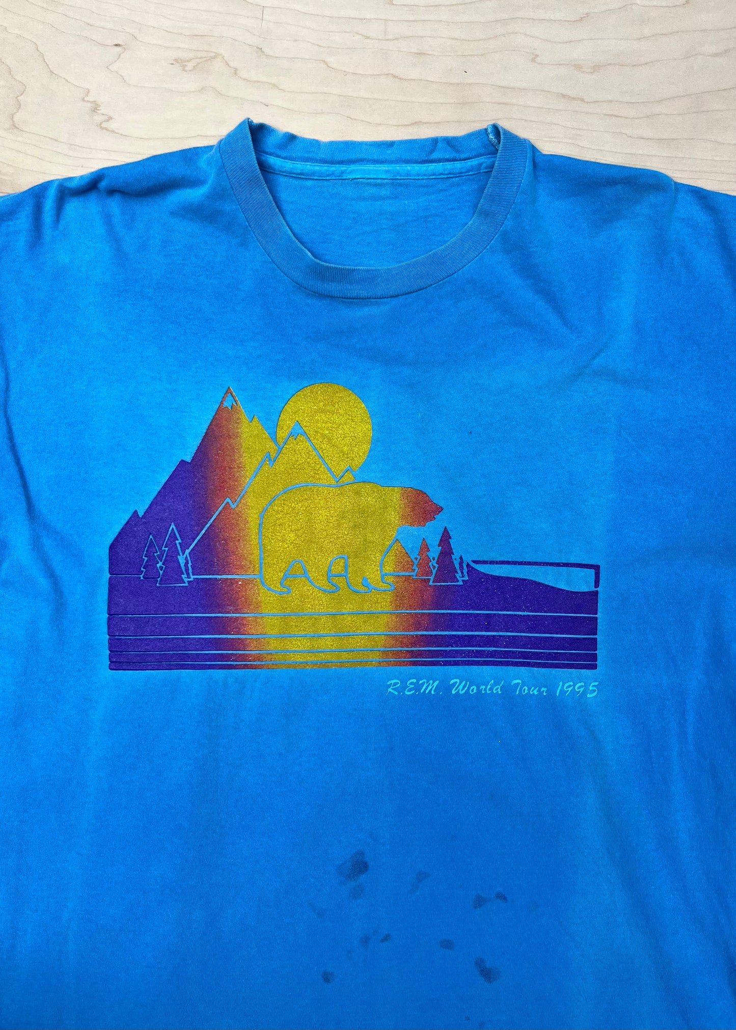 BABY BLUE REM 1995 TOUR TEE
