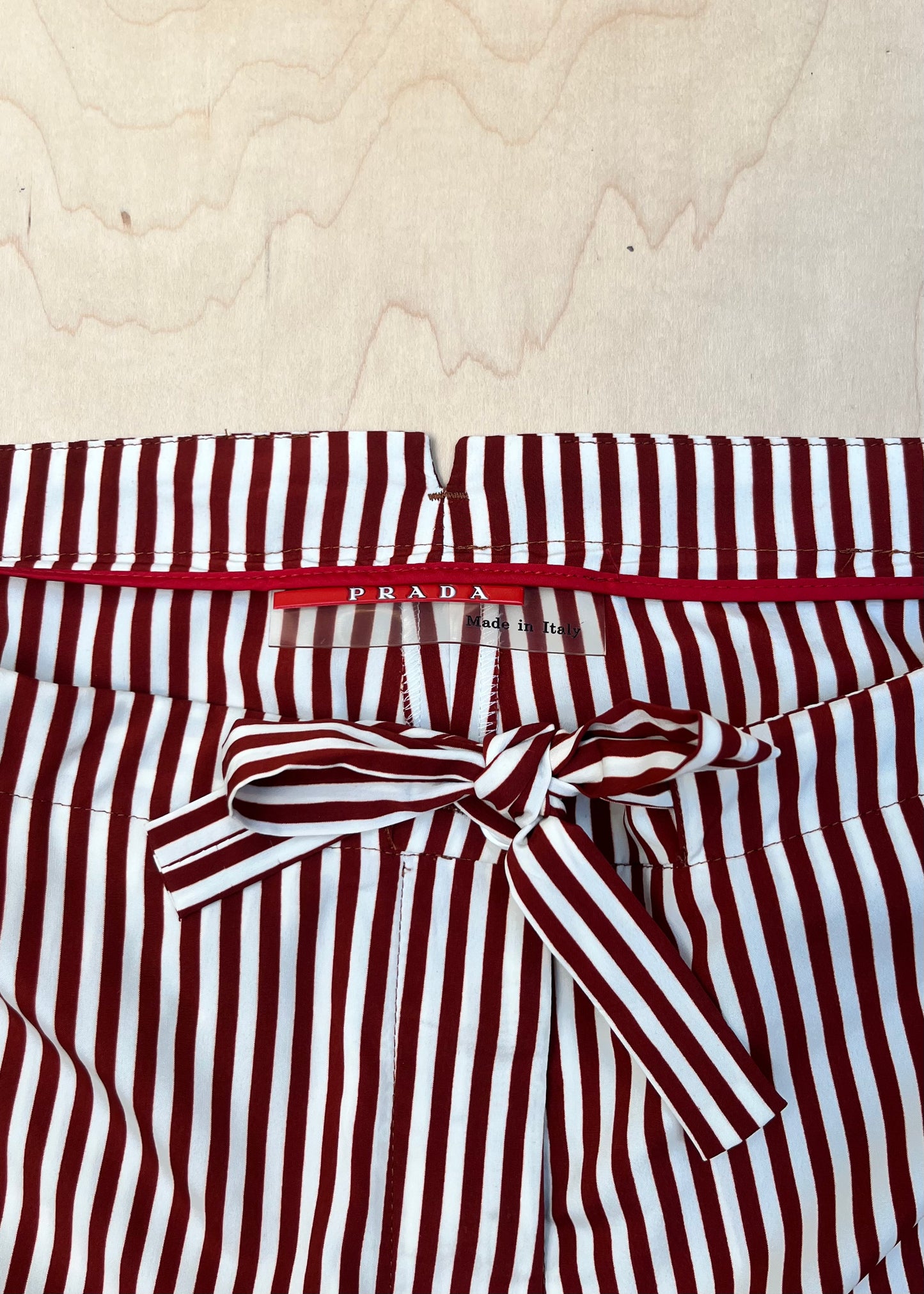 PRADA SPORT STRIPED PANTS