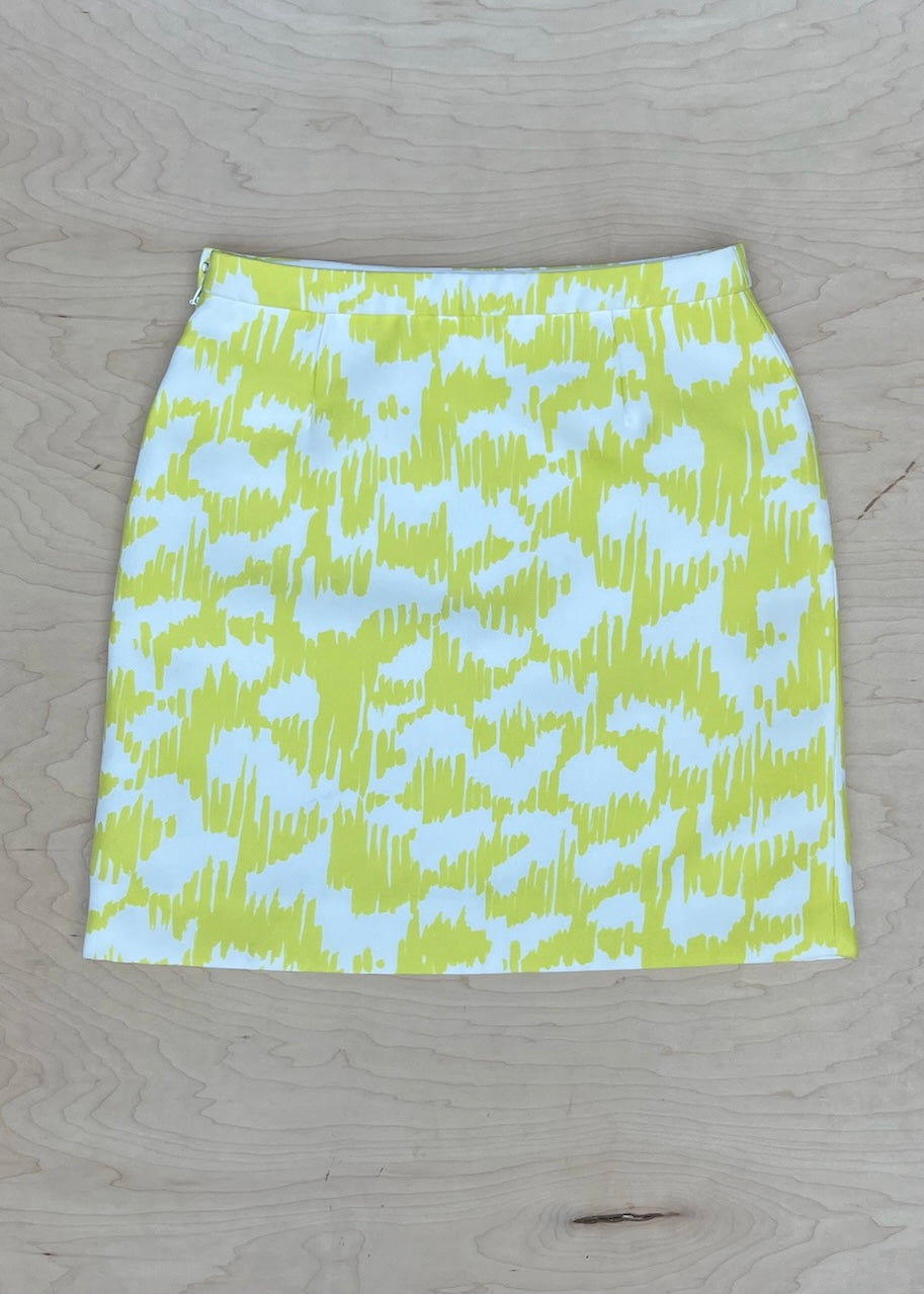 VINTAGE BALENCIAGA PATTERNED SKIRT