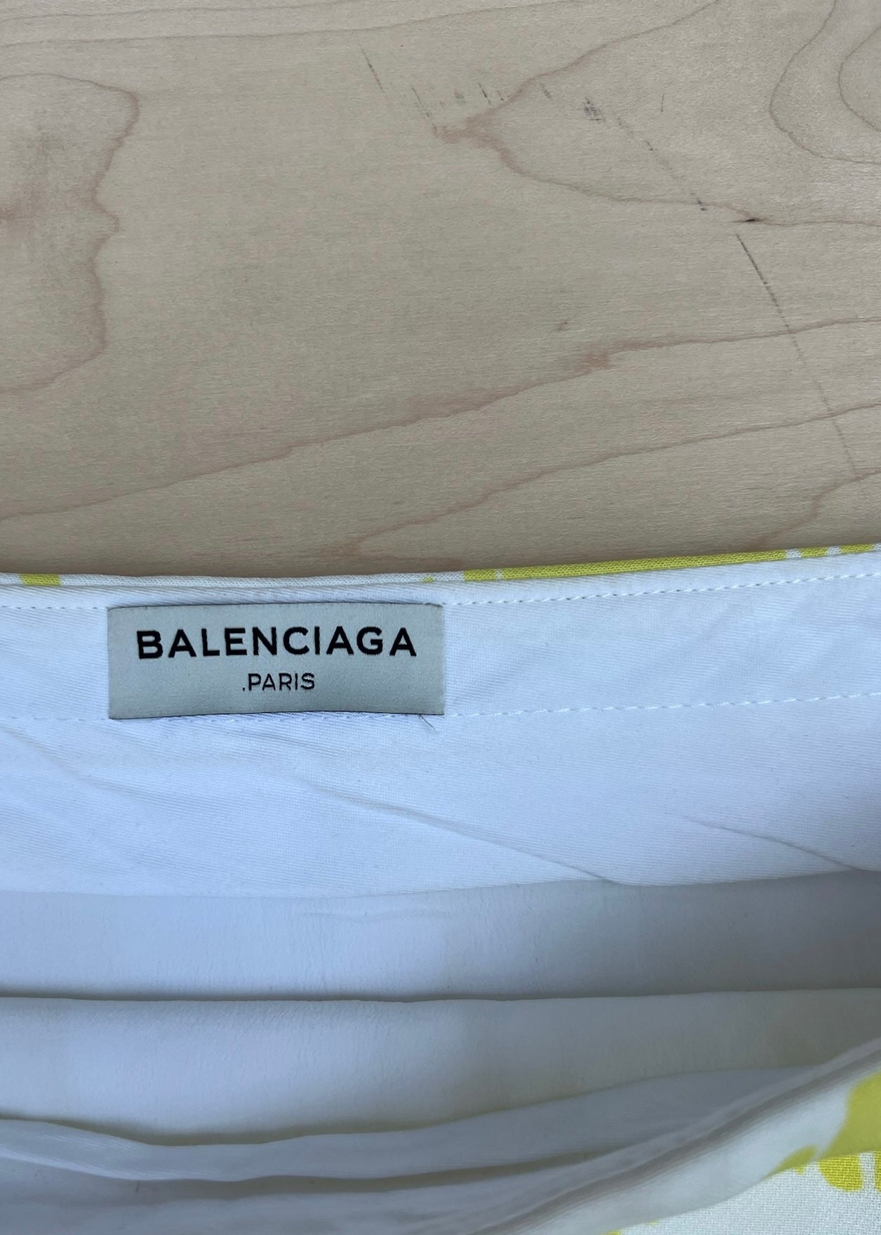 VINTAGE BALENCIAGA PATTERNED SKIRT