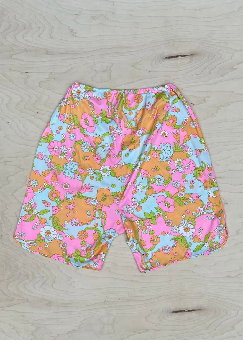 50S FLORAL BLOOMER SHORTS