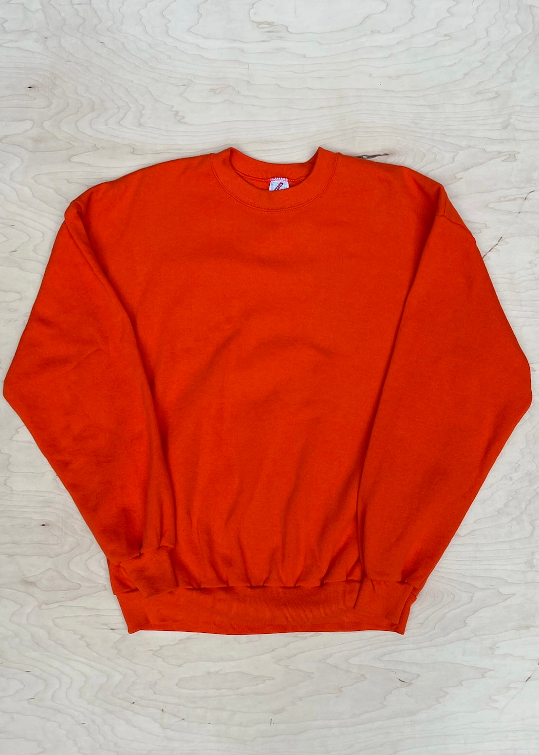 ORANGE PULLOVER SWEATSHIRT