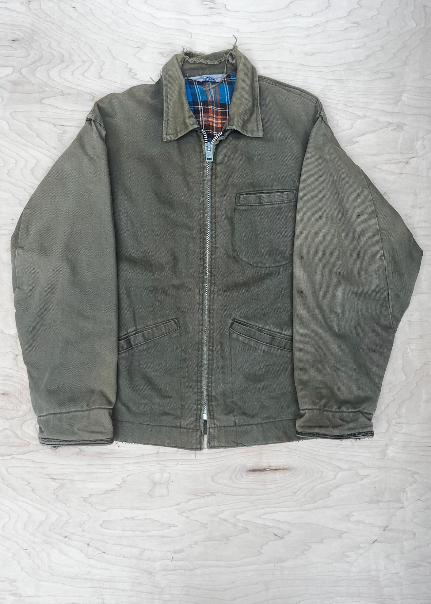 GREEN WORKWEAR JACKET