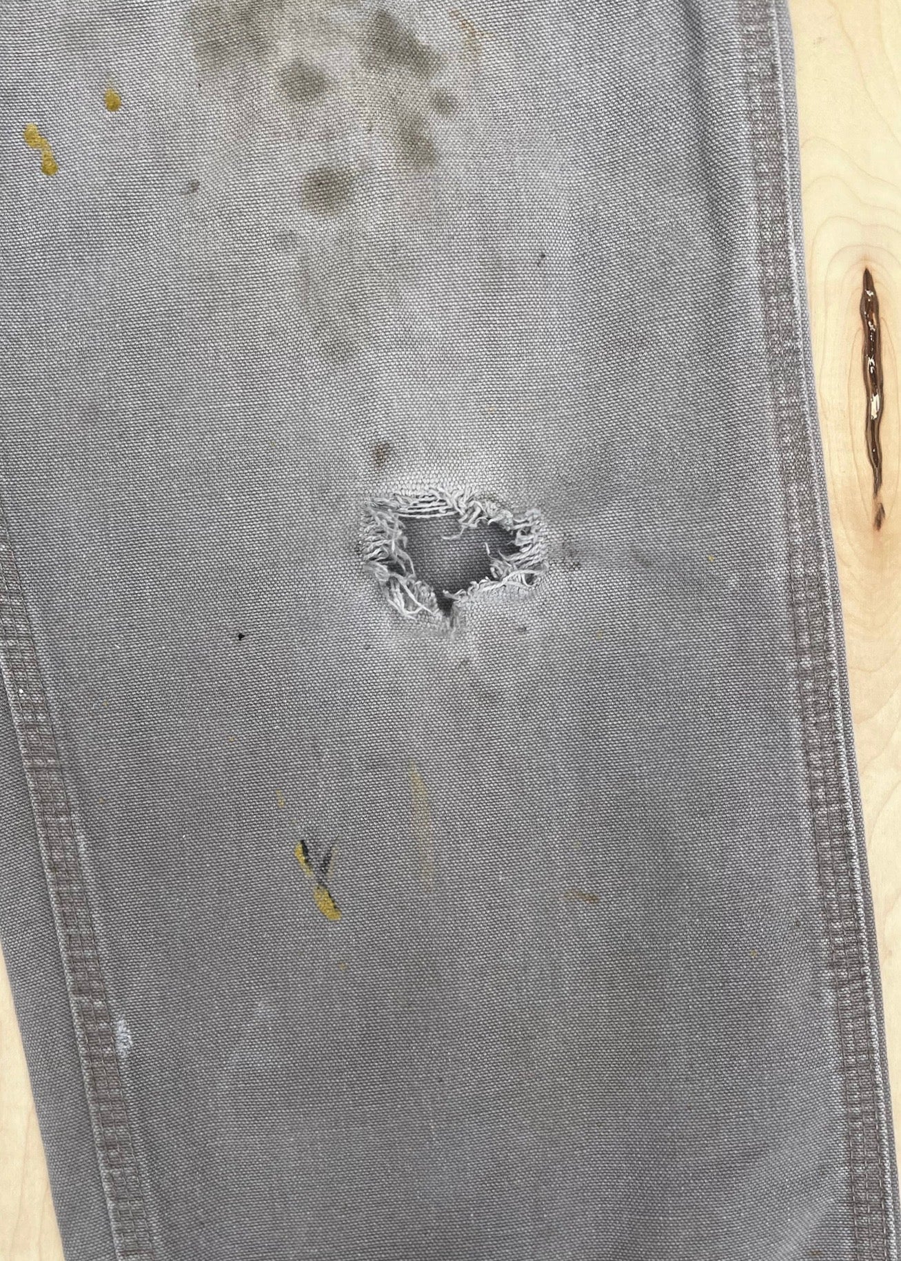 GREY CARHARTT WORKWEAR PANTS