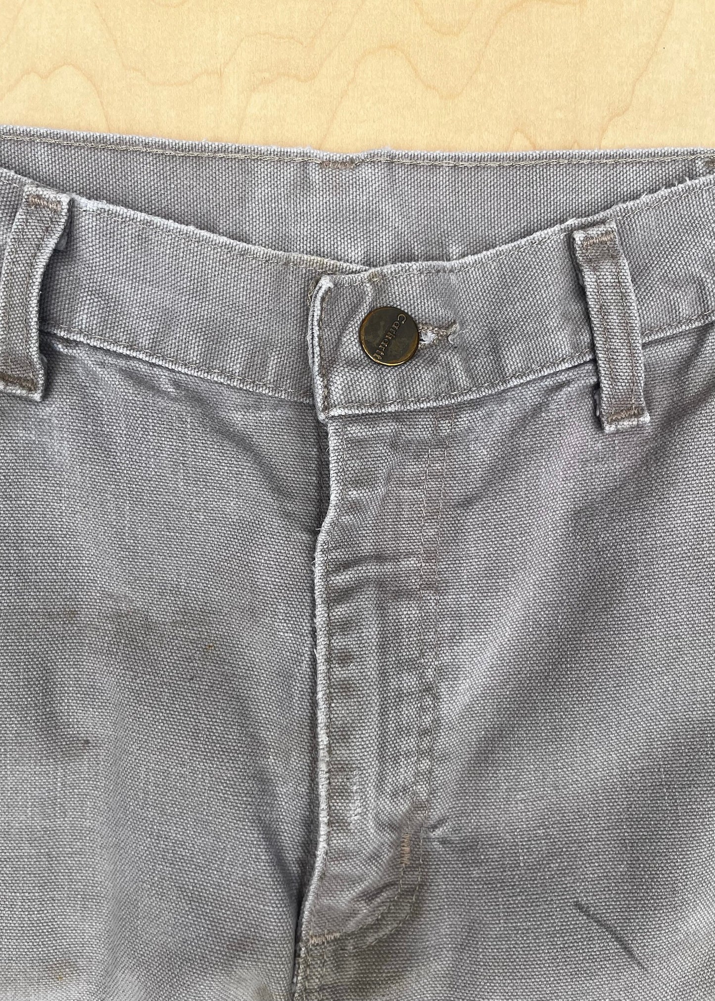 GREY CARHARTT WORKWEAR PANTS