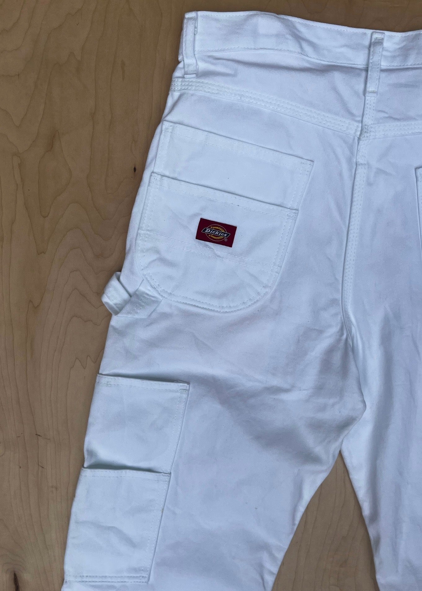 WHITE DICKIES WORKWEAR PANTS