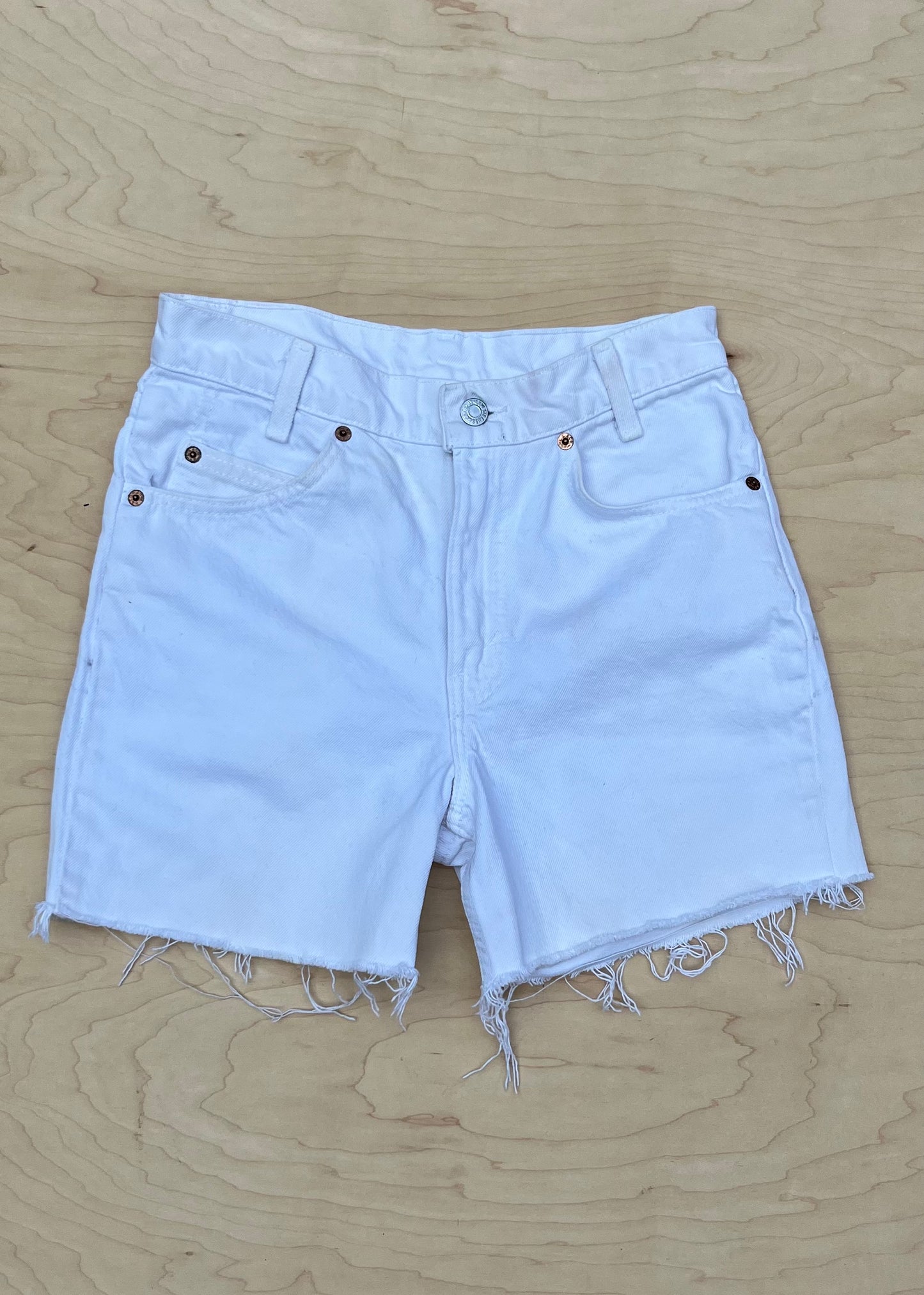 VINTAGE ORANGE LABEL LEVI CUTOFF SHORTS