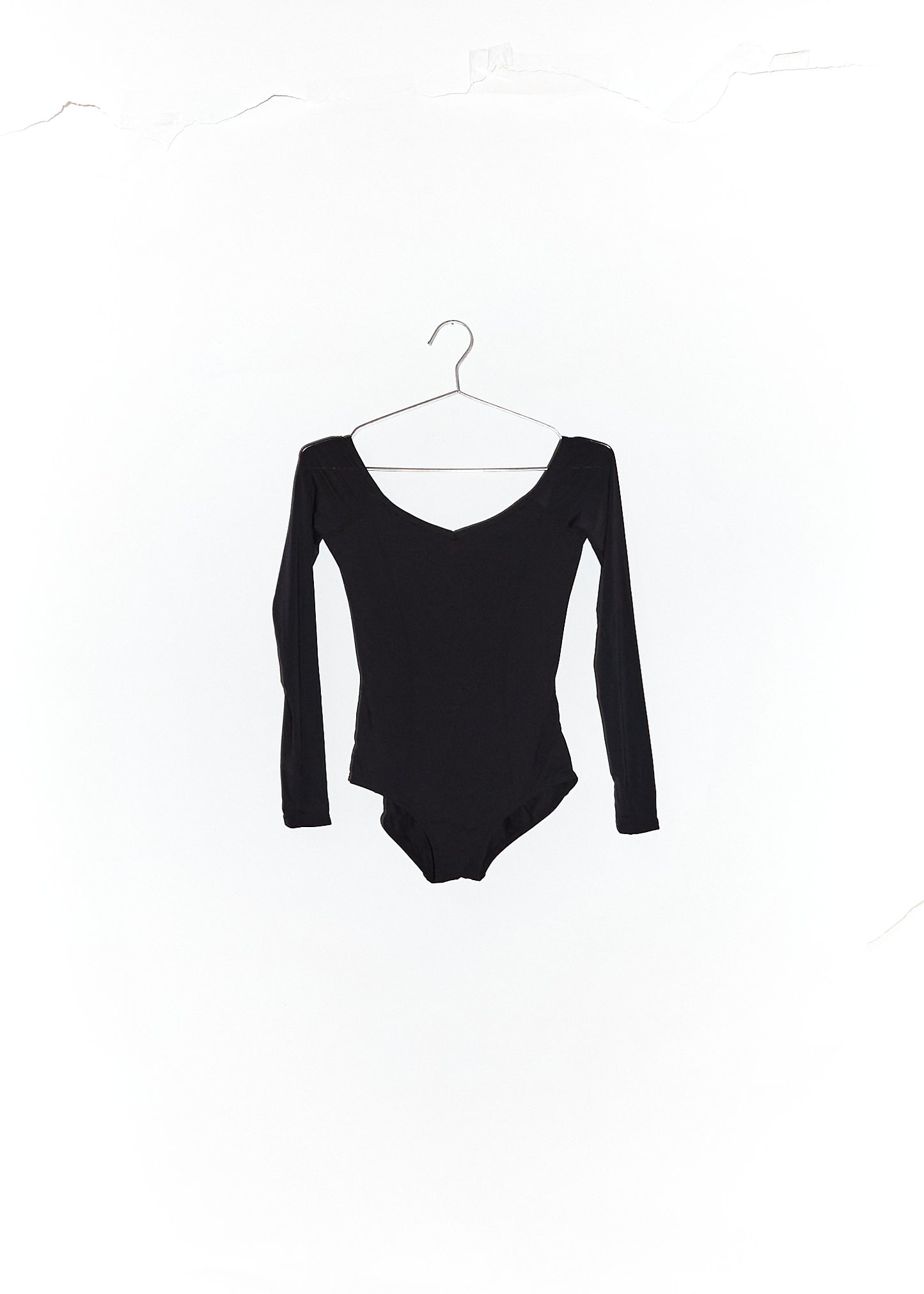 Black Long Sleeve Bodysuit