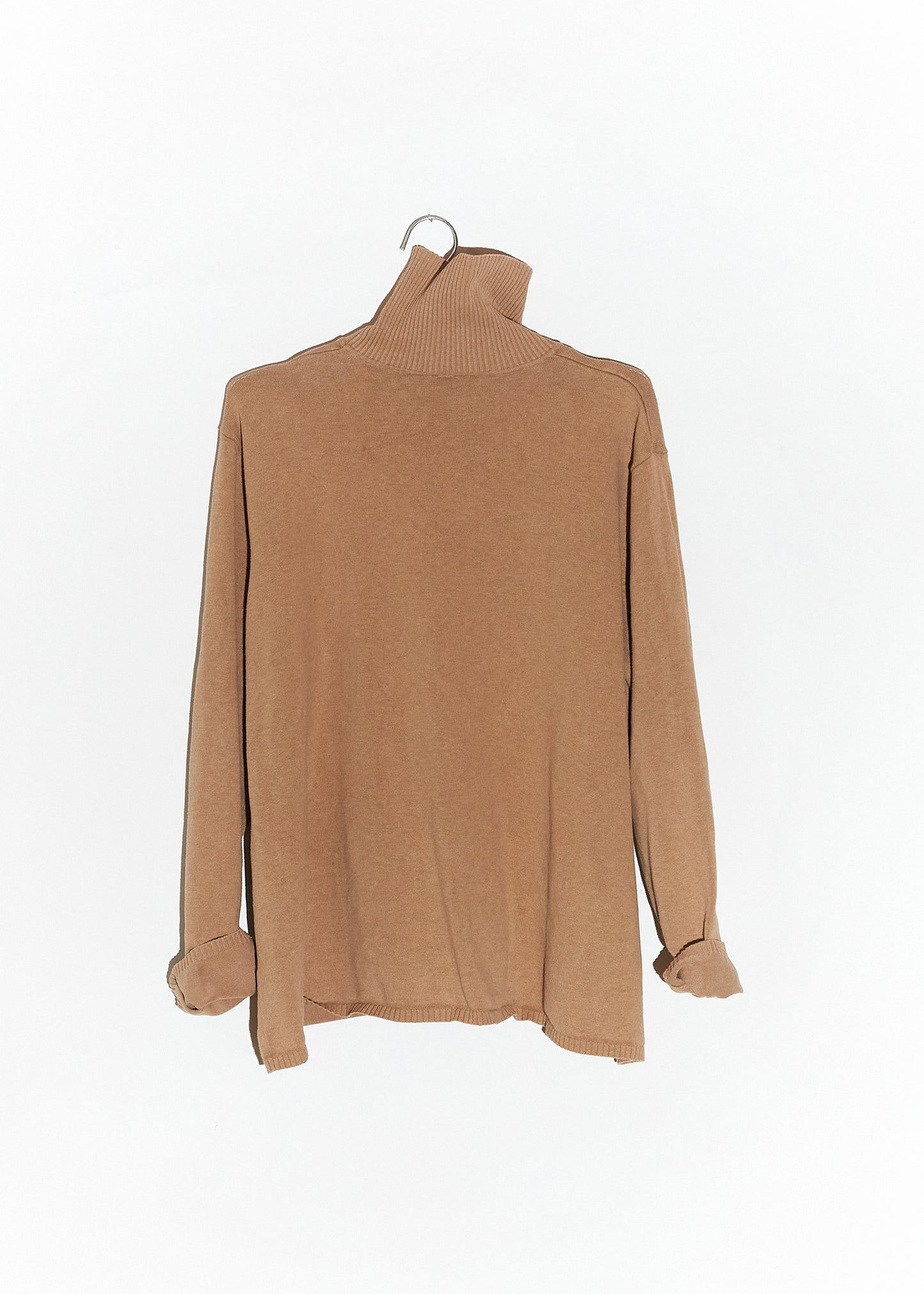 Beige Turtleneck