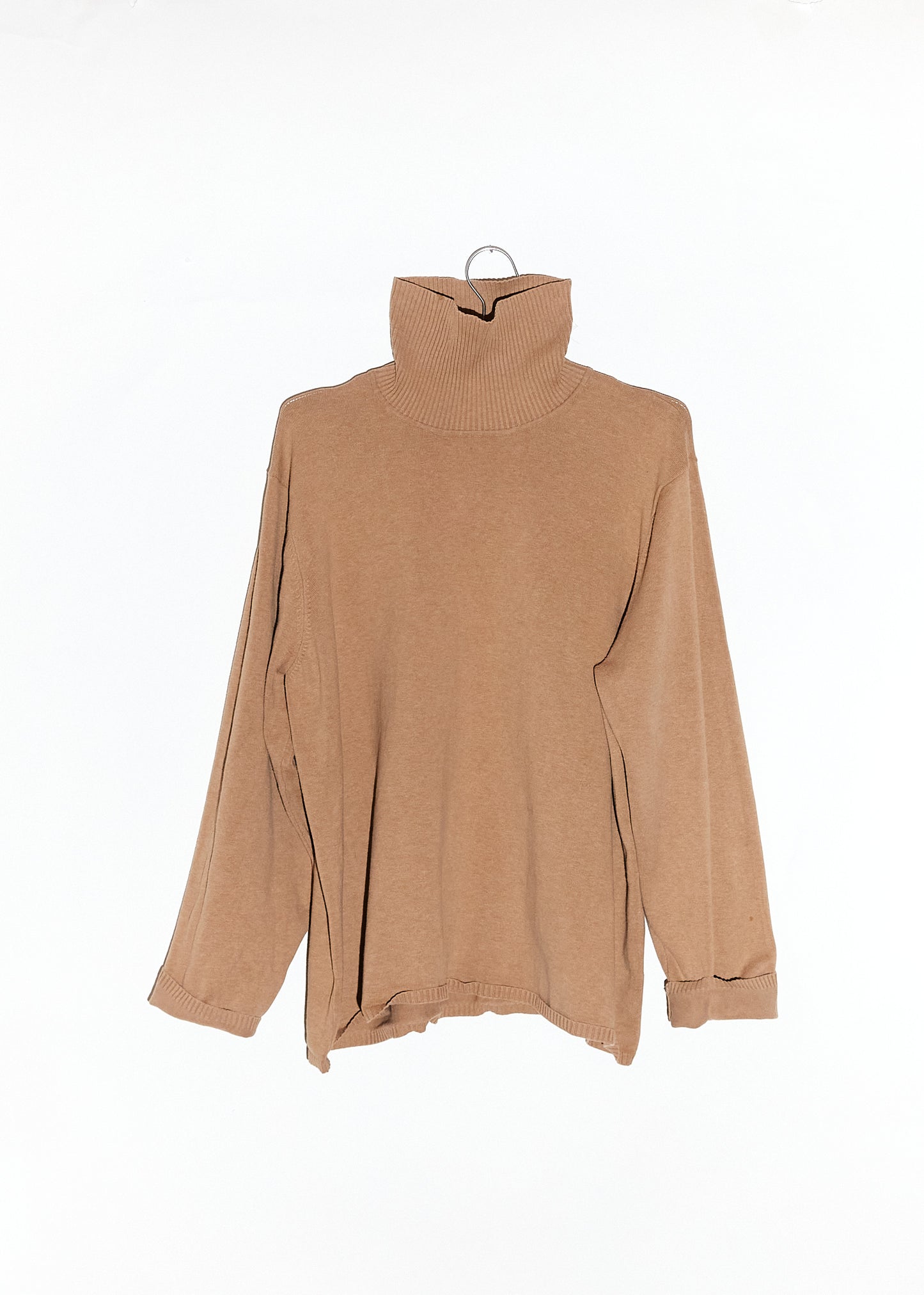 Beige Turtleneck