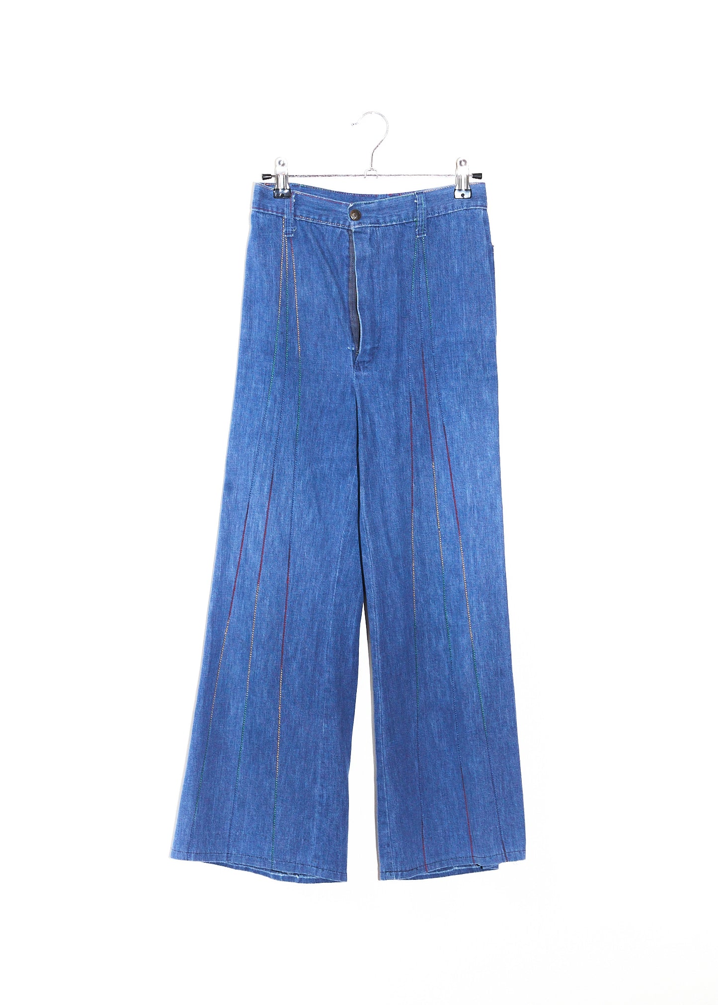 Colored Stitching Jeans