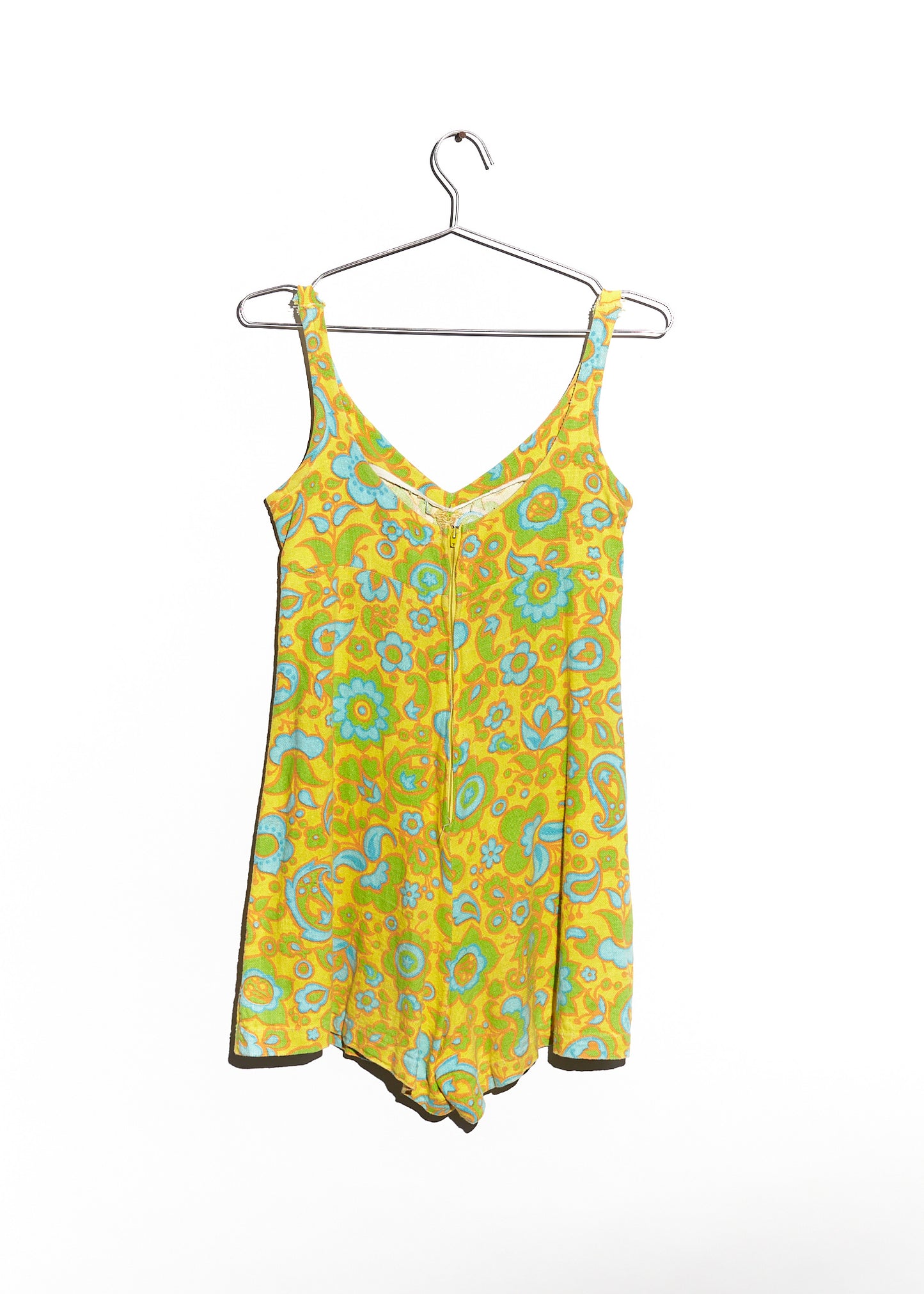 Floral Yellow Playsuit