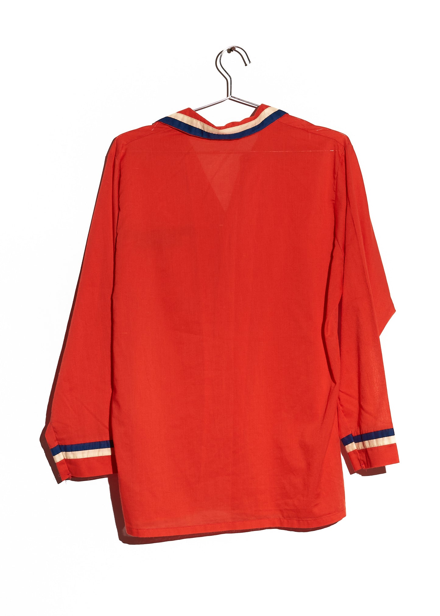 Red Cotton Pajama Set 1960s