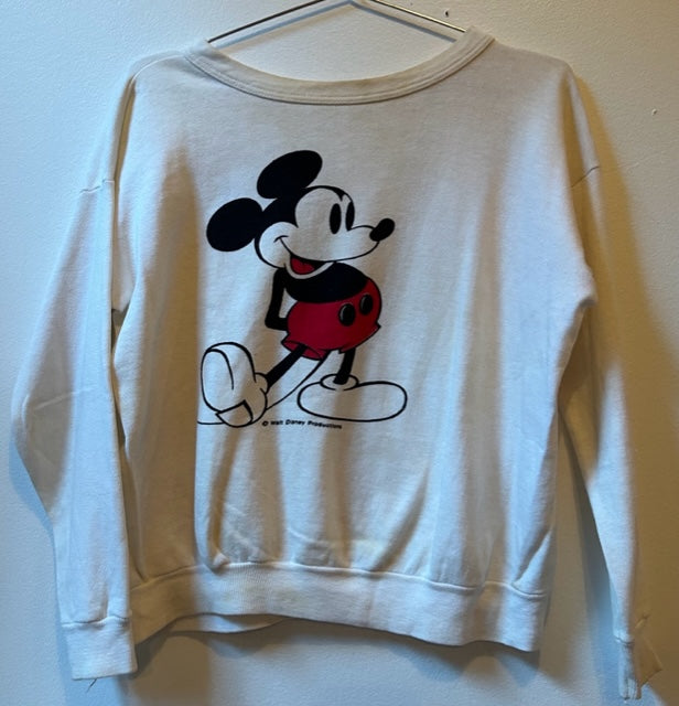 Vintage 1960's Disney Mickey Sweatshirt