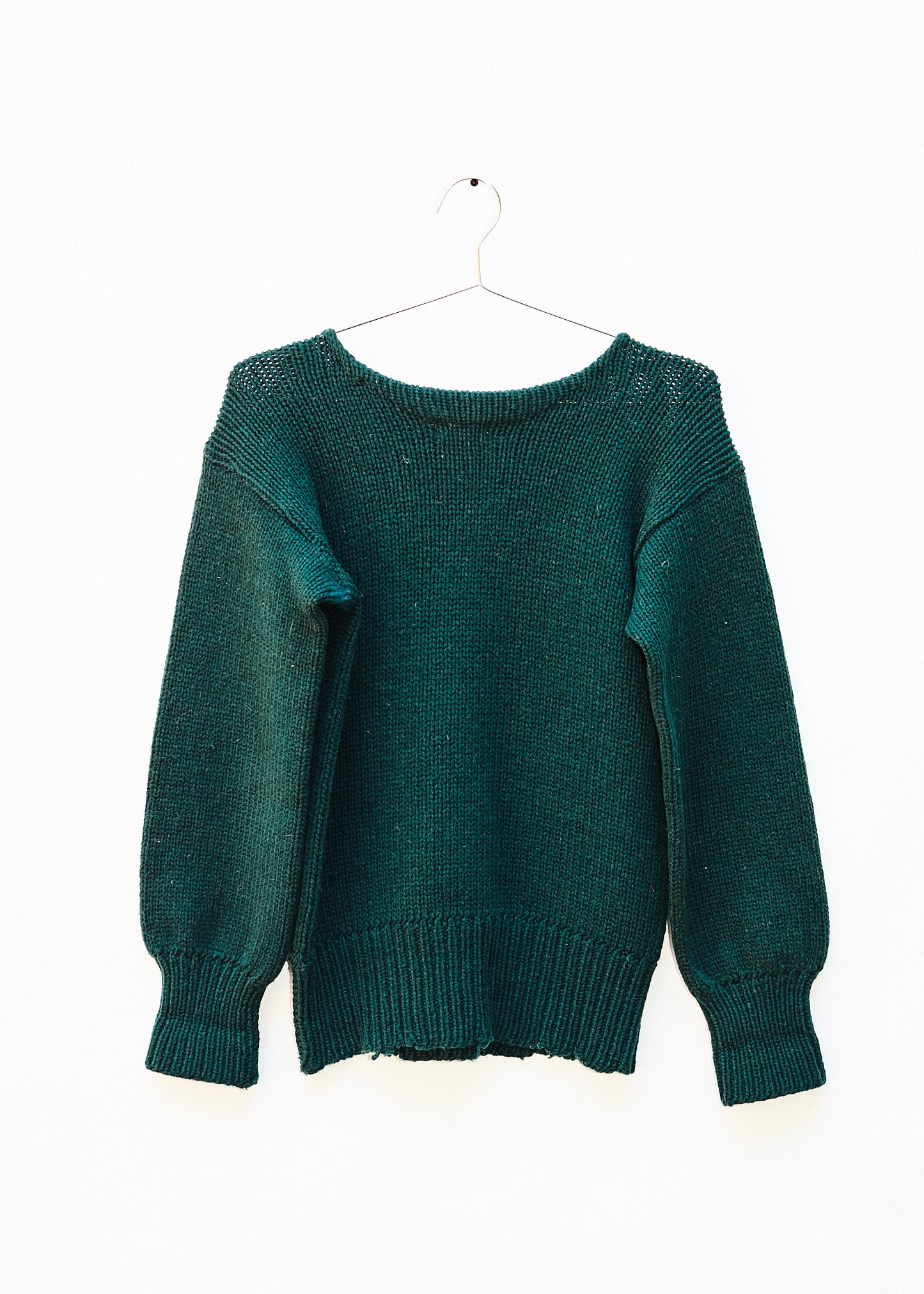 Dark Green Wool Sweater