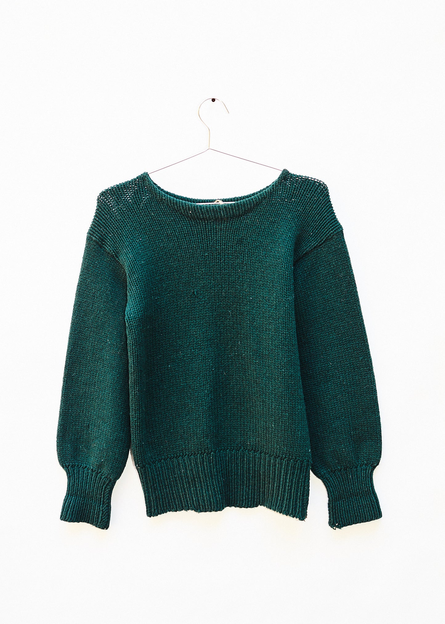 Dark Green Wool Sweater